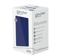 Ultimate Guard Flip'n'Tray Deck Case 80+ XenoSkin Monocolor Blue -DRAGON SHIELD Winkel ug 011221 7