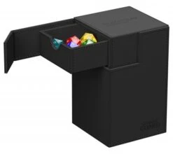 Ultimate Guard Flip'n'Tray Deck Case 100+ XenoSkin Monocolor Black -DRAGON SHIELD Winkel ug 011226 4