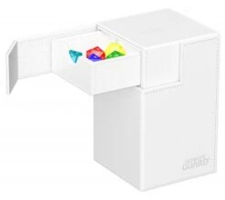 Ultimate Guard Flip'n'Tray Deck Case 100+ XenoSkin Monocolor White -DRAGON SHIELD Winkel ug 011227 4