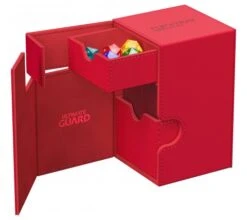 Ultimate Guard Flip'n'Tray Deck Case 100+ XenoSkin Monocolor Red -DRAGON SHIELD Winkel ug 011228 2