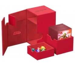Ultimate Guard Flip'n'Tray Deck Case 100+ XenoSkin Monocolor Red -DRAGON SHIELD Winkel ug 011228 6