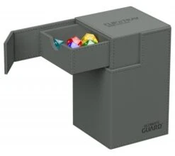 Ultimate Guard Flip'n'Tray Deck Case 100+ XenoSkin Monocolor Grey -DRAGON SHIELD Winkel ug 011233 4