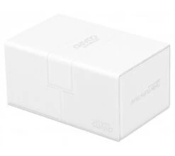 Ultimate Guard Twin Flip'n'Tray Deck Case 160+ XenoSkin Monocolor White -DRAGON SHIELD Winkel ug 011235 4