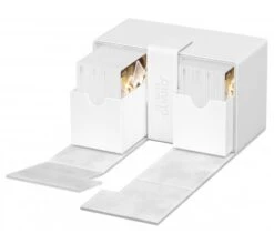 Ultimate Guard Twin Flip'n'Tray Deck Case 160+ XenoSkin Monocolor White -DRAGON SHIELD Winkel ug 011235 7