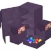 Ultimate Guard Twin Flip'n'Tray Deck Case 160+ XenoSkin Monocolor Purple -DRAGON SHIELD Winkel ug 011240 1