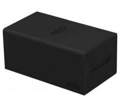 Ultimate Guard Twin Flip'n'Tray Deck Case 200+ XenoSkin Monocolor Black -DRAGON SHIELD Winkel ug 011242 4