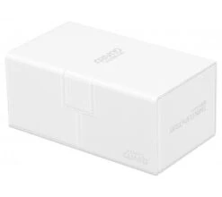Ultimate Guard Twin Flip'n'Tray Deck Case 200+ XenoSkin Monocolor White -DRAGON SHIELD Winkel ug 011243 4
