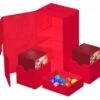 Ultimate Guard Twin Flip'n'Tray Deck Case 200+ XenoSkin Monocolor Red -DRAGON SHIELD Winkel ug 011244 1