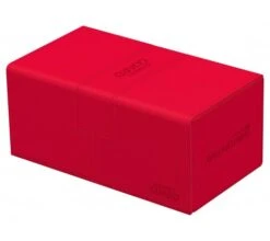 Ultimate Guard Twin Flip'n'Tray Deck Case 200+ XenoSkin Monocolor Red -DRAGON SHIELD Winkel ug 011244 4