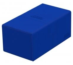 Ultimate Guard Twin Flip'n'Tray Deck Case 200+ XenoSkin Monocolor Blue -DRAGON SHIELD Winkel ug 011245 3