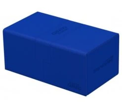 Ultimate Guard Twin Flip'n'Tray Deck Case 200+ XenoSkin Monocolor Blue -DRAGON SHIELD Winkel ug 011245 4