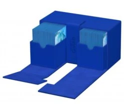Ultimate Guard Twin Flip'n'Tray Deck Case 200+ XenoSkin Monocolor Blue -DRAGON SHIELD Winkel ug 011245 7