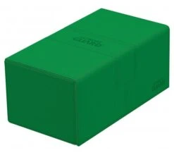 Ultimate Guard Twin Flip'n'Tray Eck Case 200+ XenoSkin Monocolor Green -DRAGON SHIELD Winkel ug 011246 3