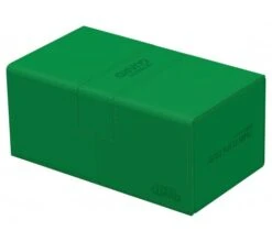 Ultimate Guard Twin Flip'n'Tray Eck Case 200+ XenoSkin Monocolor Green -DRAGON SHIELD Winkel ug 011246 4