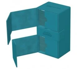 Ultimate Guard Twin Flip'n'Tray Deck Case 200+ XenoSkin Monocolor Petrol 12 Ultimate Guard Twin Flip'n'Tray Deck Case 200+ XenoSkin Monocolor Petrol -DRAGON SHIELD Winkel ug 011247 6