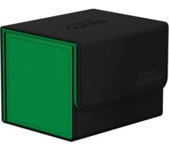 Ultimate Guard - Sidewinder 100+ XenoSkin SYNERGY: Black/Green -DRAGON SHIELD Winkel ug 011324 2