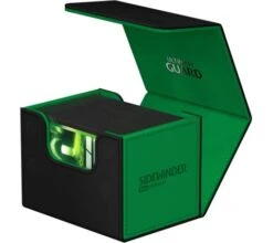 Ultimate Guard - Sidewinder 100+ XenoSkin SYNERGY: Black/Green -DRAGON SHIELD Winkel ug 011324 3
