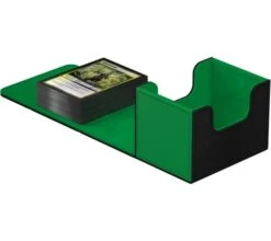 Ultimate Guard - Sidewinder 100+ XenoSkin SYNERGY: Black/Green -DRAGON SHIELD Winkel ug 011324 5