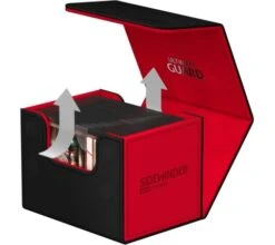 Ultimate Guard - Sidewinder 100+ XenoSkin SYNERGY: Black/Red -DRAGON SHIELD Winkel ug 011325 4