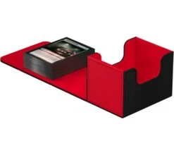 Ultimate Guard - Sidewinder 100+ XenoSkin SYNERGY: Black/Red -DRAGON SHIELD Winkel ug 011325 5