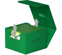 Ultimate Guard Sidewinder 133+ XenoSkin Monocolor - Green -DRAGON SHIELD Winkel ug 011343 5