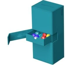 Ultimate Guard - Twin Flip'n'Tray 266+ XenoSkin: Petrol -DRAGON SHIELD Winkel ug 01364 3